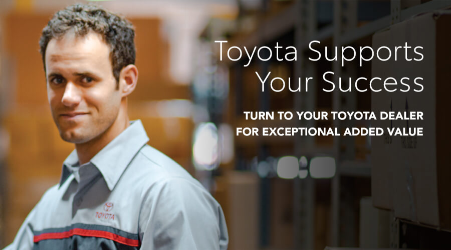 Toyota Supports Your Success