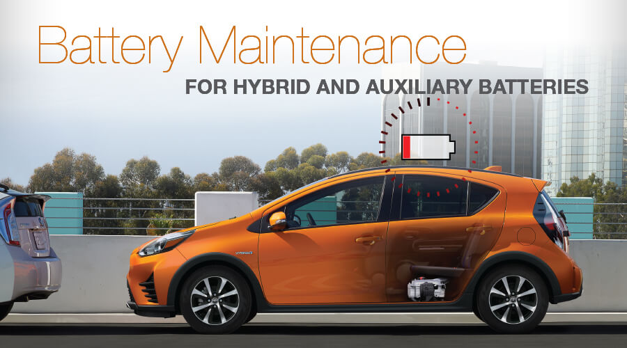 Battery Maintenance For Hybrid And Auxiliary Batteries Toyota Battery Maintenance For Hybrid And Auxiliary Batteries